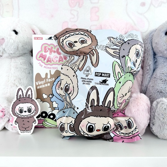 POP MART Exciting Macaron Labubu - Toffee - Picture 2 of 6